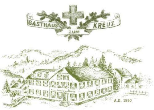 Gasthof Und Pension Zum Kreuz Lautenbach Esterno foto